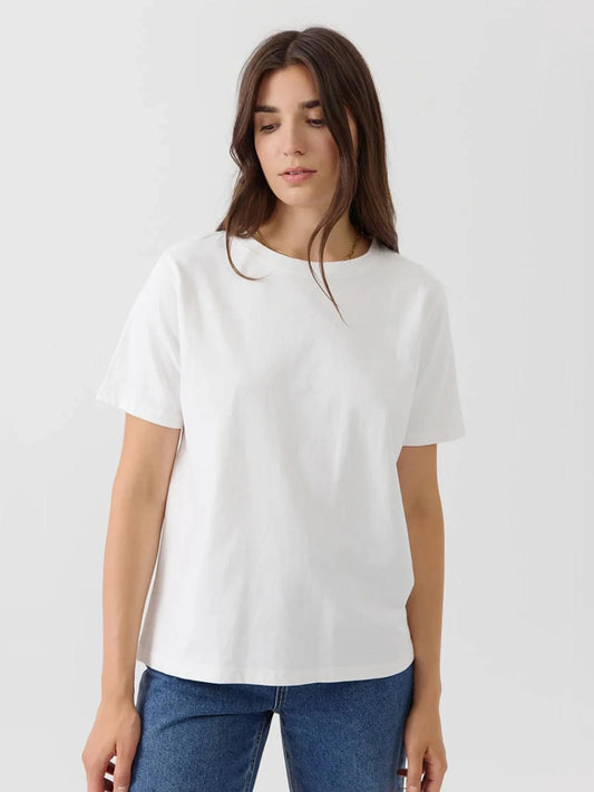 Hailey | Basic White T-shirt
